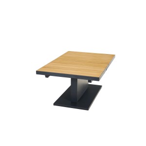 Siena Garden Lifttisch Talina, ausziehbar, Teakholz, höhenverstellbar, Gartentisch.