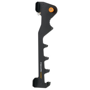 Fiskars Wandhalterung X-Series zum Anzündholzspalten, schwarz-orange.
