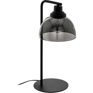 Eglo Tischleuchte Beleser Schwarz-Transparent