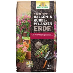 Neudorff Balkon -& Kübelpflanzen Erde NeudoHum 75 l