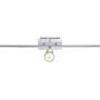 Chromfarbiger LED Spot Torella mit 3 Leuchten und GU10 Leuchtmittel für eine moderne Beleuchtung.
