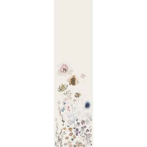 Marburg Vliestapete Blumen Crushed-Optik Modern 270 cm x 70 cm Greige