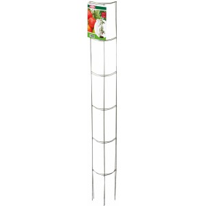 Bellissa Tomatenturm 120 cm aus verzinktem Stahldraht, Rankhilfe für Tomatenpflanzen.