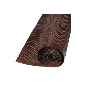 Gerollte, braune Grundmauerschutz Noppenbahn Star, 2,50 m breit, für Drainage und Schutz.