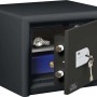 Offener Sicherheitsschrank Combi-Line CL 410 K von Burg Wächter, Tresor mit Schlüssel und Inhalt.