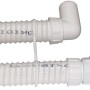 Sanotechnik Siphon mit flexiblem Schlauch für Brausetassen (90mm)