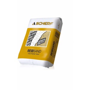 Sack Reibsand, Schleifsand, Feinputzsand, beige-braun, 25 kg Sack