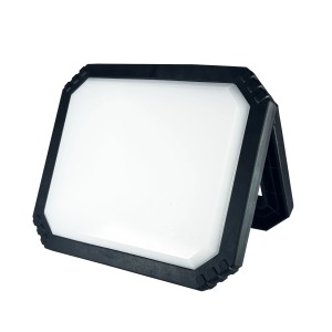 Schwarze LED's Work Arbeitsleuchte, 10 W, mit ausklappbarem Standfuß.