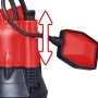 Einhell GC-SP 4042 RB Regenfasspumpe mit Schwimmerschalter und variabler Höheneinstellung.