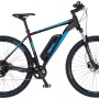 Fischer E-Bike Mountainbike Montis EM 1724, schwarz-blau, mit 557 Wh Akku.