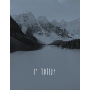 Komar Wandbild Word Lake Steel 40 x 50 cm