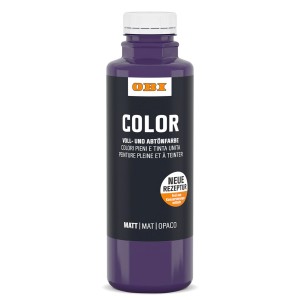 OBI Color Voll- und Abtönfarbe in Violett, 500ml Flasche.