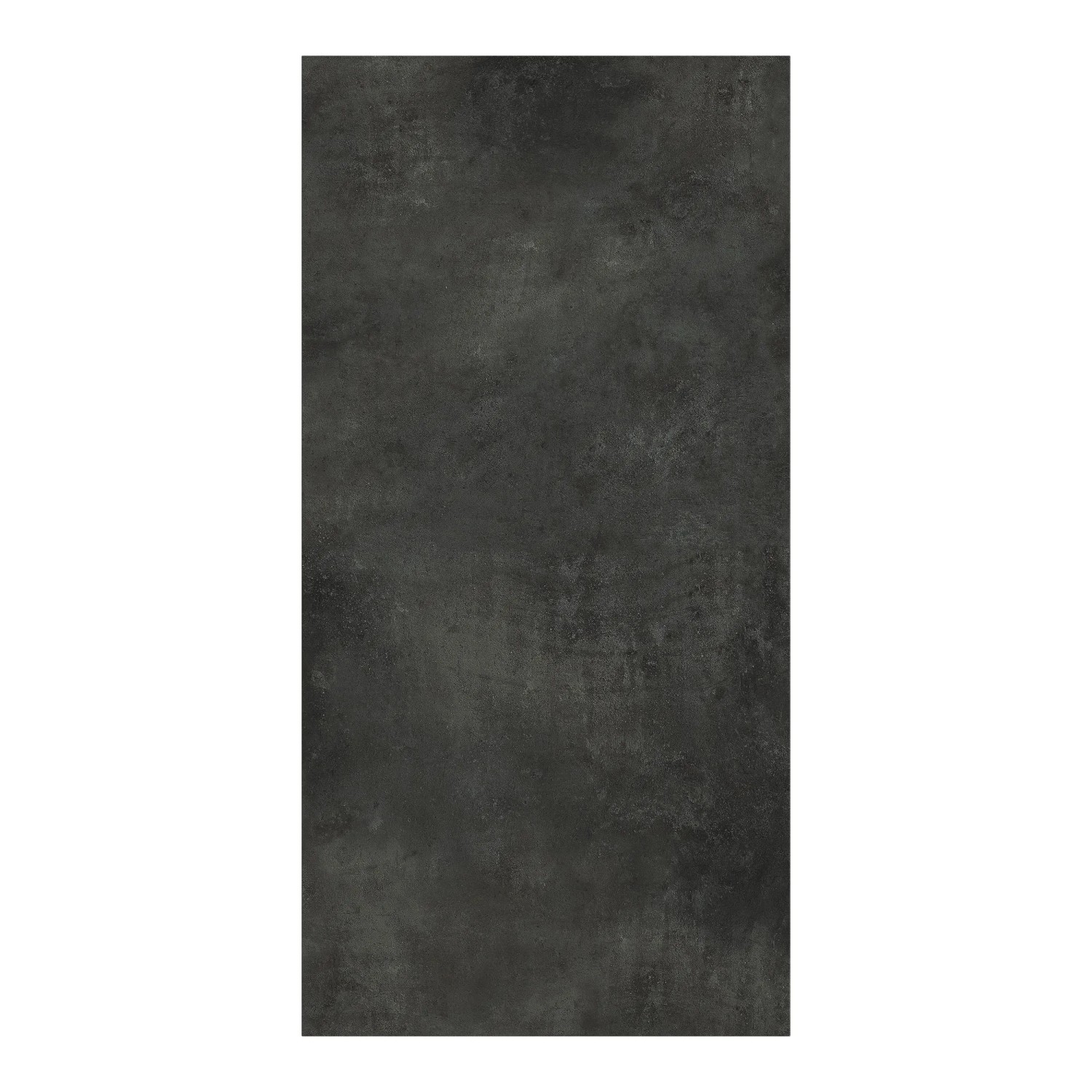 Bodenfliese Togo, Feinsteinzeug, 59,8x29,8 cm, matte, dunkle Betonoptik für Innen- & Außenbereich.