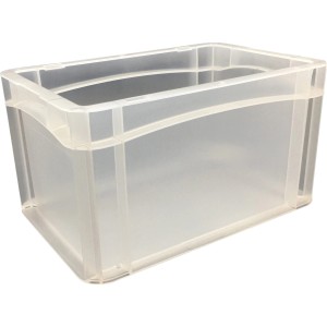 Eurobox-System Box Vollwand 30 x 20 x 17 cm Transparent