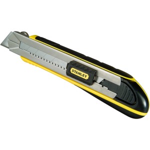 Stanley FatMax Cutter mit Magazin, 25 mm Klingenbreite, gelb/schwarz.