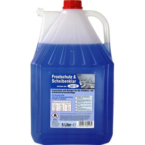 5L Kerndl Scheibenfrostschutz-Konzentrat mit Zitrusduft für klare Sicht im Winter.