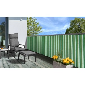 Floraworld Sichtschutz 90 cm x 300 cm Grün-Mix