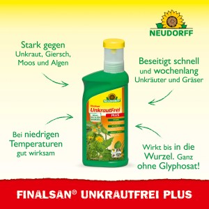 Neudorff Finalsan UnkrautFrei PLUS 500ml: Unkrautbekämpfung für Beet und Garten.