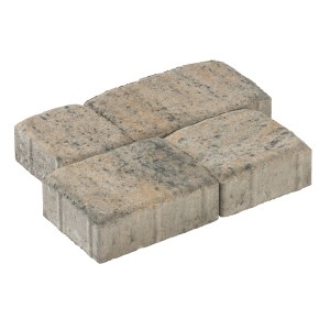 Diephaus Pflasterstein Semito Muschelkalk Mehrformat, 6 cm stark, für rustikale Flächen.
