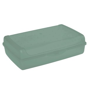 Keeeper Frischhaltedose Luca Maxi, Nordic Grün, 3,7 l. Aufbewahrungsbox mit Klickverschluss.