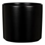 Scheurich Übertopf Monaco, Night Black, Ø 21 cm, zylindrische Form.