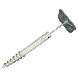 Hörmann EcoStar Schraubfundament Gerätehaus Größen JSD 1-3