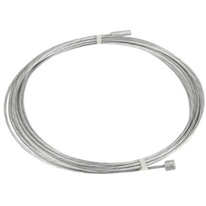 Fischer Schaltzug Innen, 210cm, mit Doppelnippel für Vorder- oder Hinterrad.