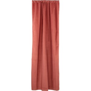 OBI Vorhang mit Tunnelzug Terracotta 2er-Set 135 x 250 cm