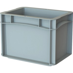Eurobox-System Box Vollwand 30 x 20 x 22 cm Grau