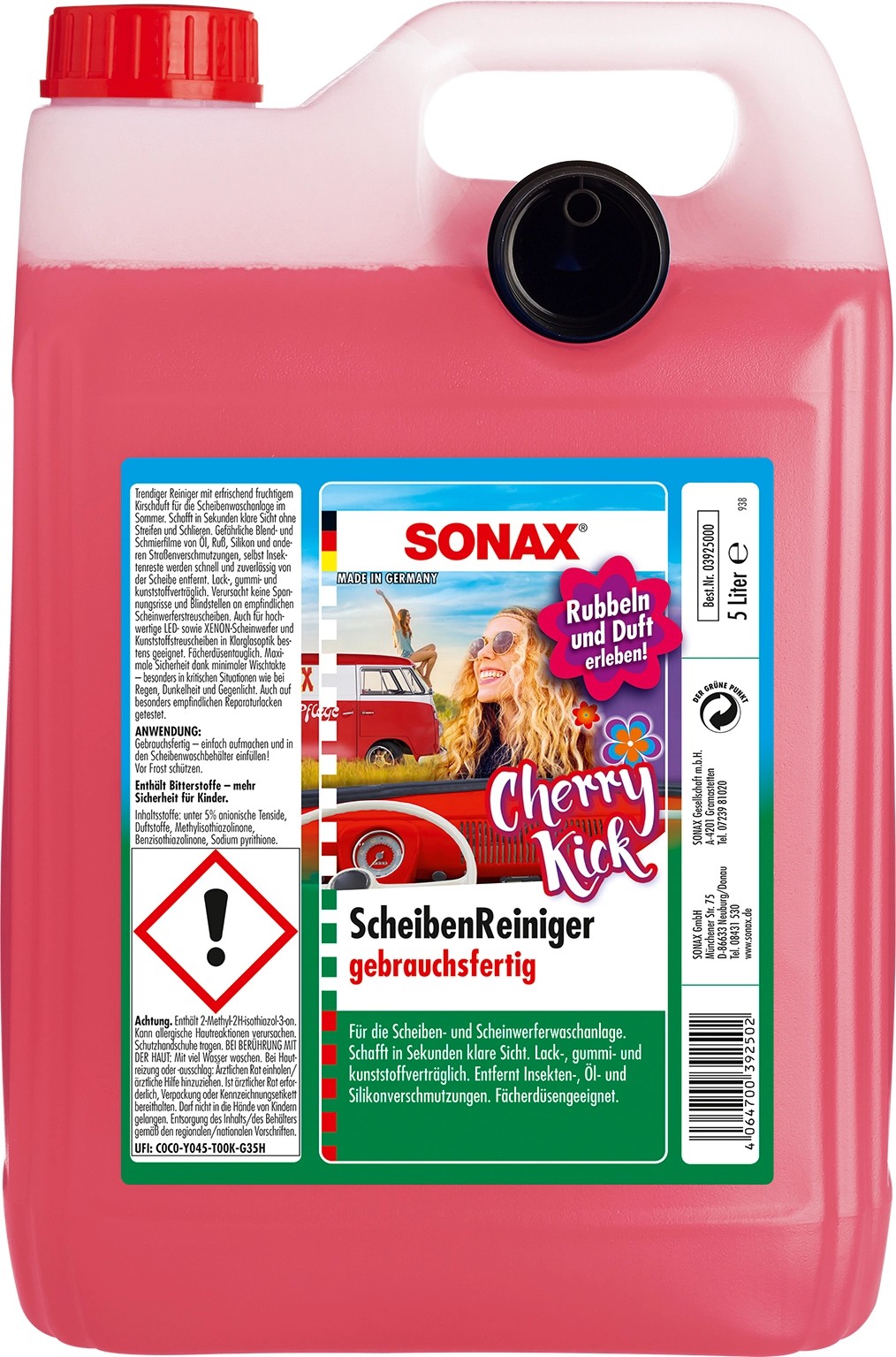 Sonax Scheibenreiniger Fertigmix Cherry 5 L Kaufen Bei OBI