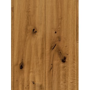 Parador Parkett Trendtime 8, Eiche gebürstet, handgehobelt, naturgeölt. Detailansicht der Holzstruktur.