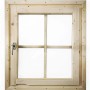 Karibu Dreh/Kippfenster aus Holz für Gartenhäuser, 69x79 cm.
