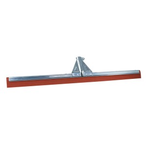 Unger WaterWand Bodenwischer, 75 cm, rot, mit Moosgummi-Doppellippe für Reinigungsgeräte.