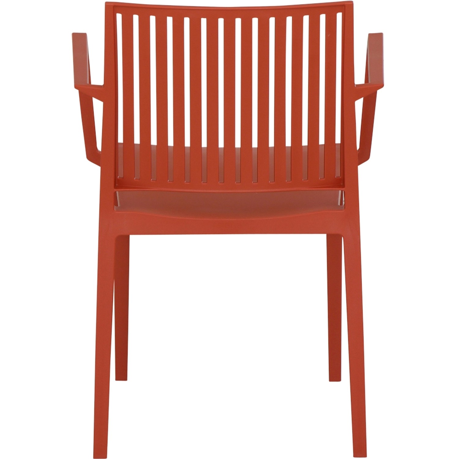 Siena Garden Lane Stapelsessel in Brick, Gartenstuhl aus recycelbarem Material.