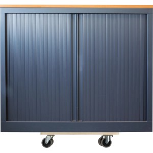 Rechteckiger Toolland Transportroller, 560x300mm, mit 4 Rollen und 150kg Traglast.