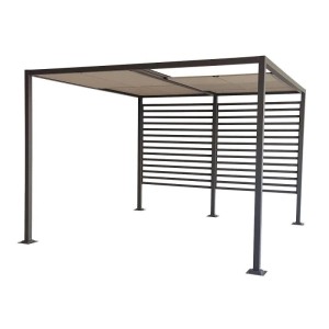 Jet-Line Gartenpavillon Pergola  Amun 3x4 m Sonnenschutz Überdachung Jet-Line