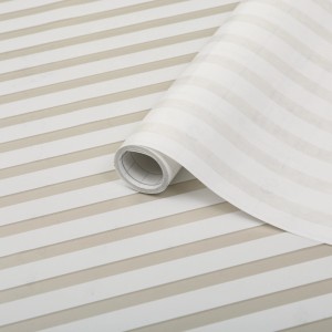 d-c-fix Static Linia Klebefolie, 45cm x 1,5m, mit Streifenmuster für Sichtschutz und Dekoration.