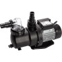 Steinbach Pool-Filterpumpe SPS 100-1 für Pools bis 40.000 l, schwarzes Gehäuse.