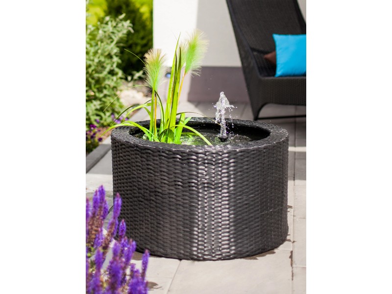Heissner Rattan Wassergarten KomplettSet kaufen bei OBI