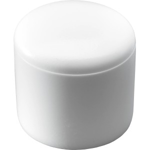 Hettich Kunststoff-Fußkappe für Rundrohre Ø 20 mm Weiß 4 Stück