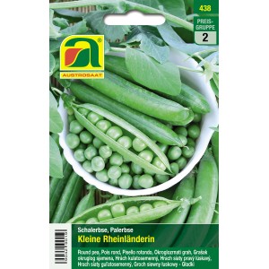 Austrosaat Palerbsen Kleine Rheinländerin: Saatgut mit Erbsen in Schale.