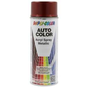 Dupli-Color Auto Color Lackspray, 400ml, Rot Metallic, für Lackreparatur und Karosseriearbeiten.