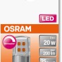 Osram G4 LED-Leuchtmittel, 2W, warmweiß, dimmbar. Kompakte LED Lampe für G4 Fassung.