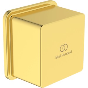 Ideal Standard Idealrain Atelier Brauseschlauchanschluss, eckig, Brushed Gold.