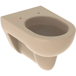 Geberit Wand-WC Renova, Bahamabeige, Tiefspüler mit Spülrand. Hänge-WC für Bad & WC.