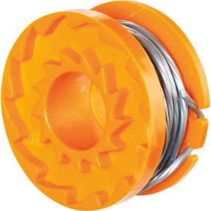 LUX Ersatzspule T 369 mit Einzelfaden (Ø 1,5 mm, 2 x 2,5 m) für Rasentrimmer.