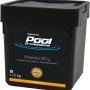 Schwarzer Eimer Pool Professional Chlortabs 5 kg zur Pool Desinfektion.