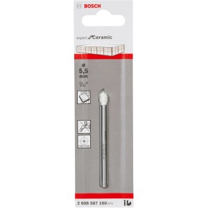 Bosch Fliesenbohrer CYL-9 Ceramic, 5,5 mm, für präzise Bohrungen in Fliesen.