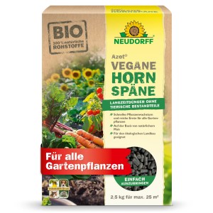 Neudorff Azet Hornspäne 2,5kg: Naturdünger für Gartenpflanzen, Gemüse und Kräuter.