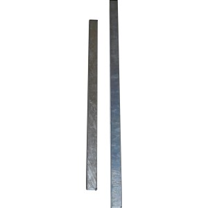 Gabiona Zaunpfosten, 4x4 cm, 80 cm hoch, zur Stabilisierung von Gabionen.